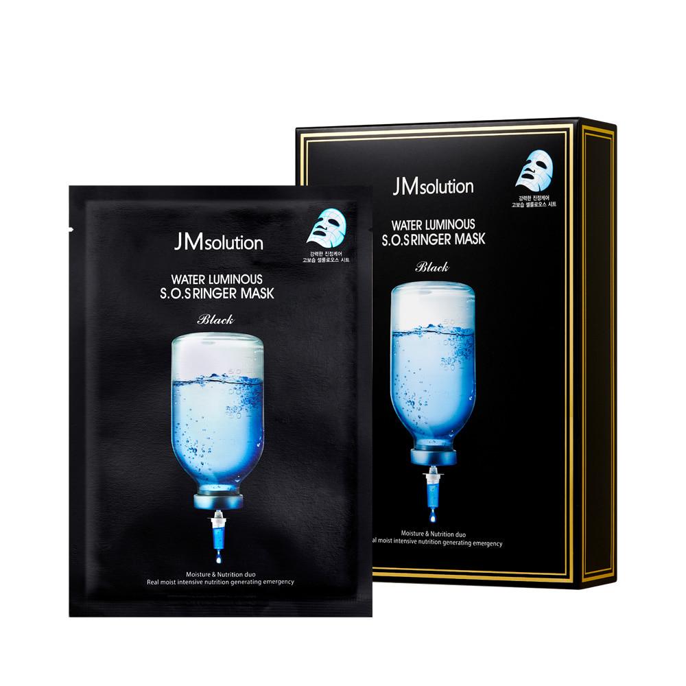 JMsolution Water Luminous S.O.S Ringer Mask Black - eCosmeticWorld