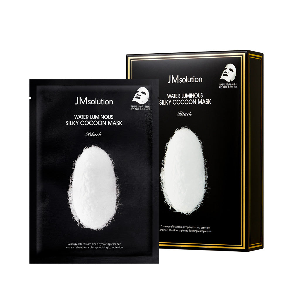 JMsolution Water Luminous Silky Cocoon Mask Black