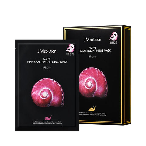 JMsolution Active Pink Snail Brightening Mask Prime - eCosmeticWorld