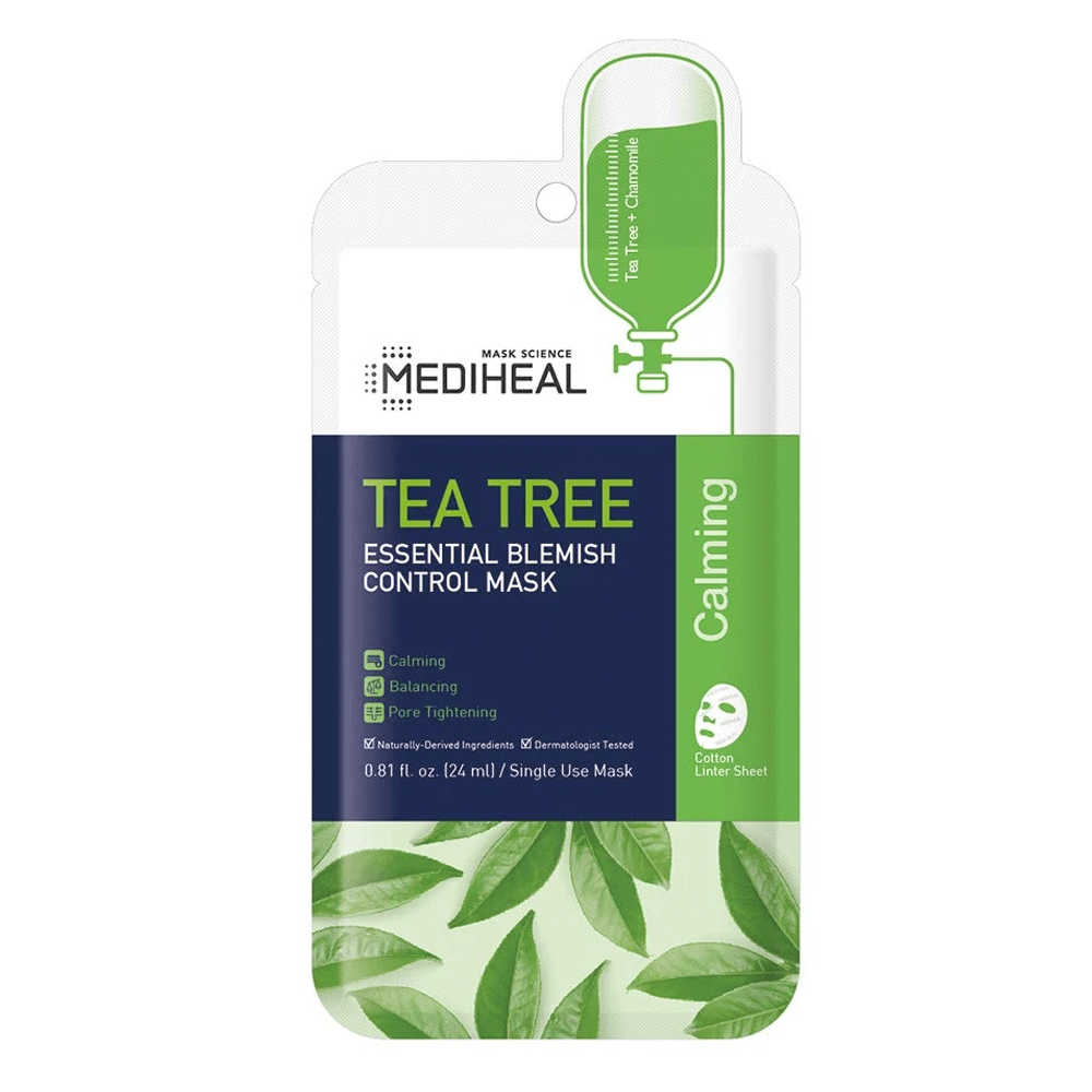 MEDIHEAL Tea Tree Essential Blemish Control Mask - eCosmeticWorld