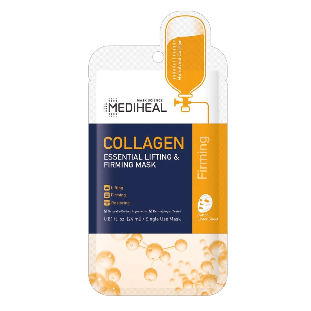 MEDIHEAL Collagen Essential Lifting & Firming Mask - eCosmeticWorld