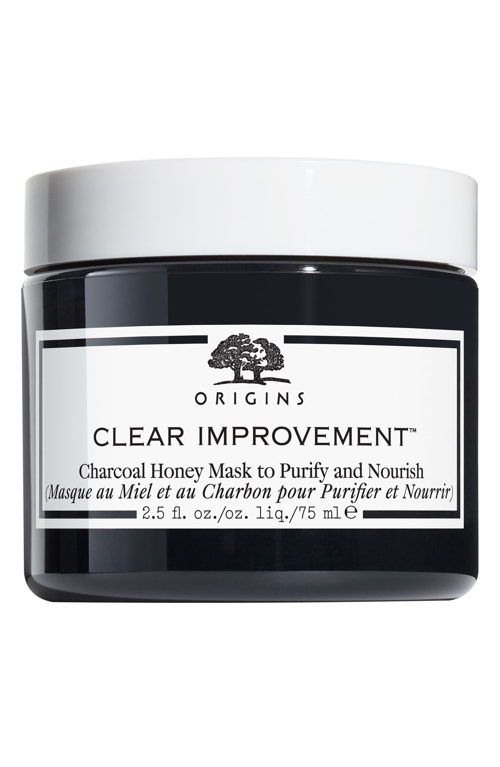 Origins Clear Improvement Charcoal Honey Mask to Purify & Nourish - eCosmeticWorld
