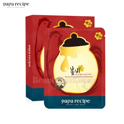 papa recipe Bombee Ginseng Red Honey Oil Mask