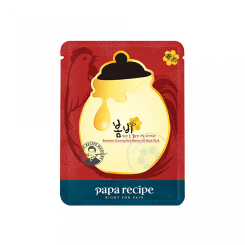 papa recipe Bombee Ginseng Red Honey Oil Mask
