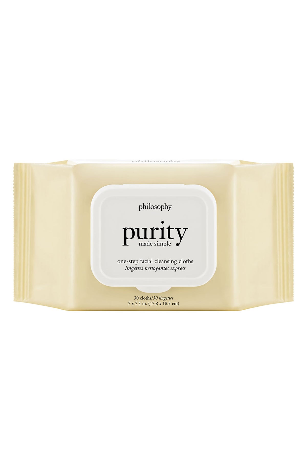 philosophy purity made simple one-step facial cleansing cloths