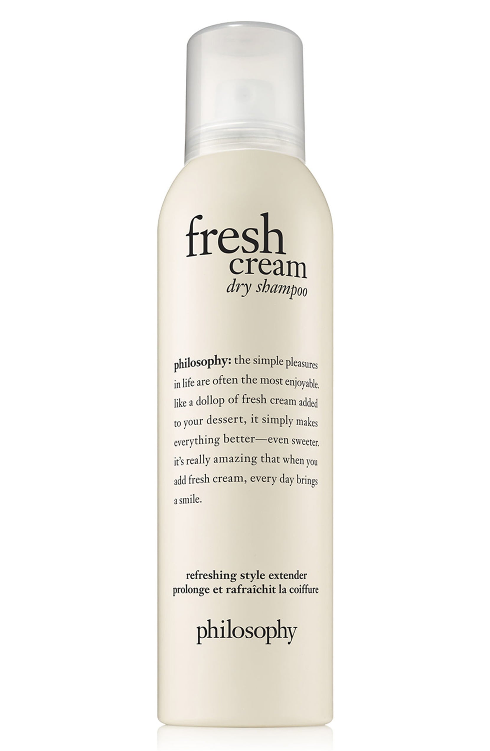 philosophy fresh cream dry shampoo
