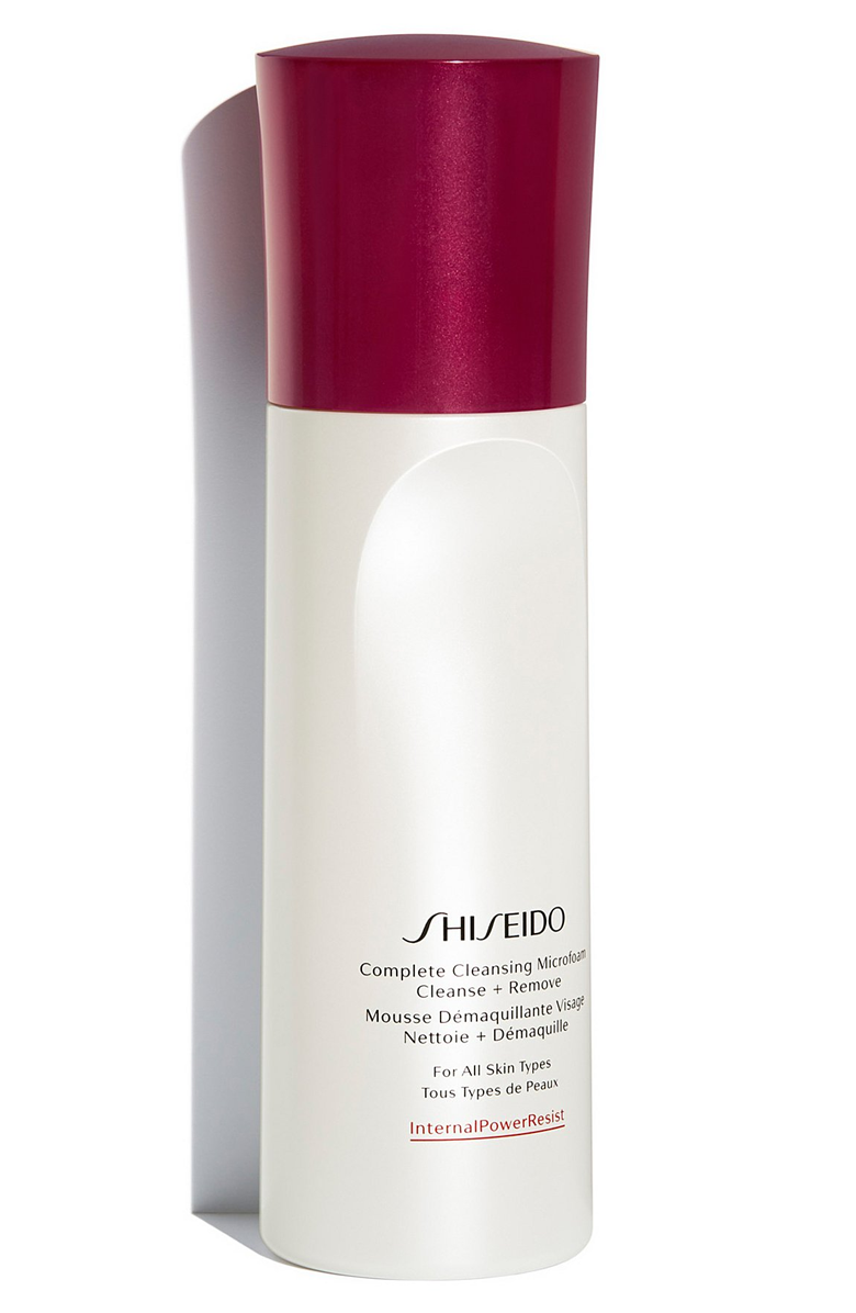 Shiseido Complete Cleansing Microfoam Cleanse + Remove