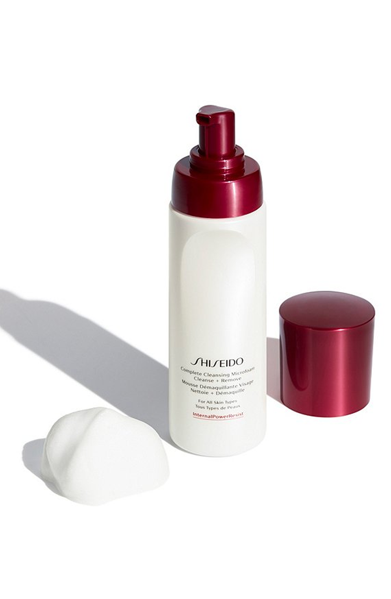 Shiseido Complete Cleansing Microfoam Cleanse + Remove