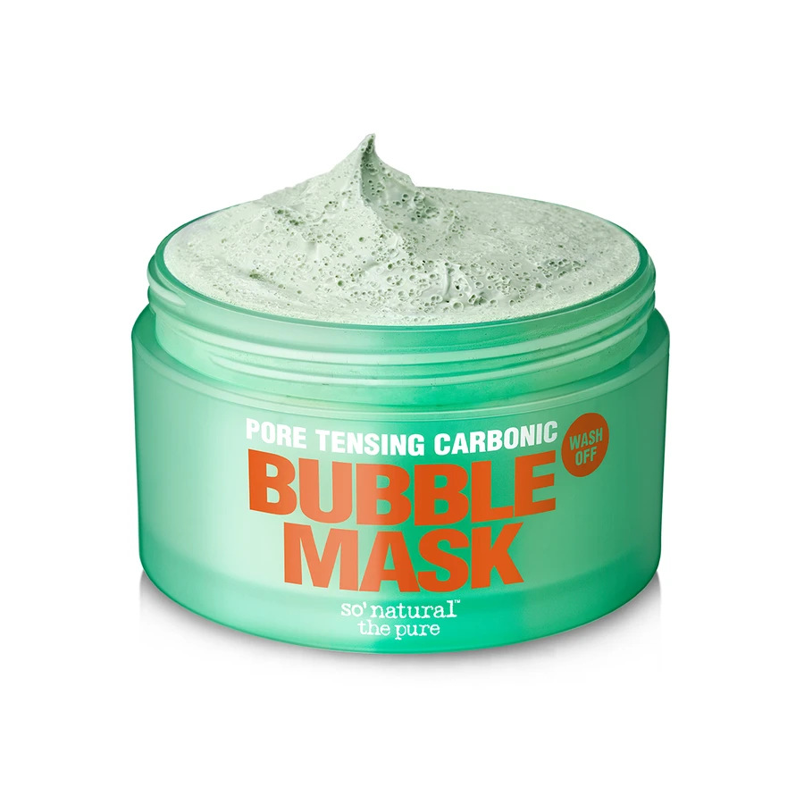 so natural Carbonic Bubble Pop Clay Mask