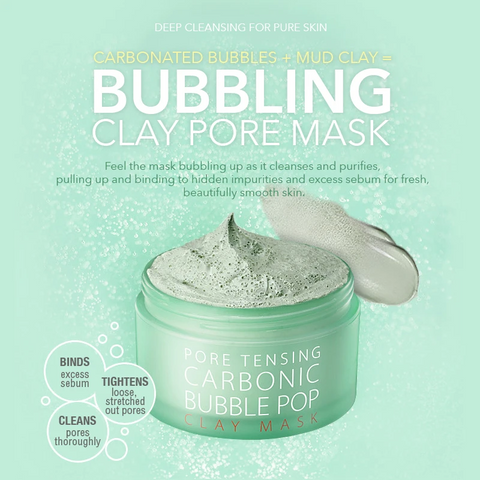 so natural Carbonic Bubble Pop Clay Mask