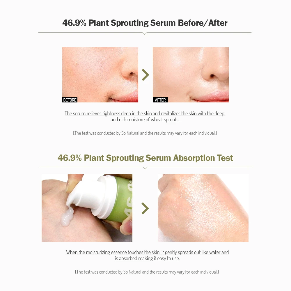 so natural 46.9% Plant Sprouting Enrich Serum
