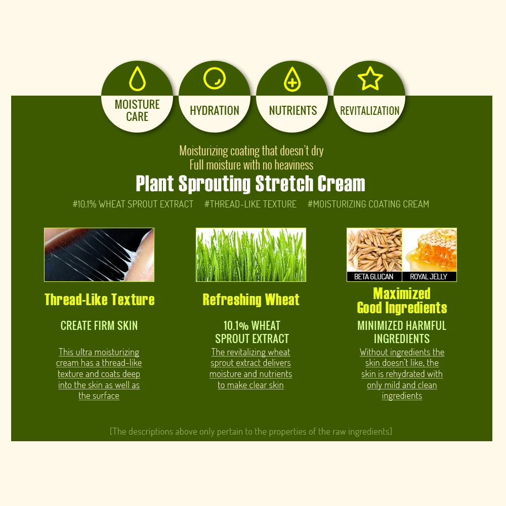 so natural 10.1% Plant Sprouting Stretch Cream