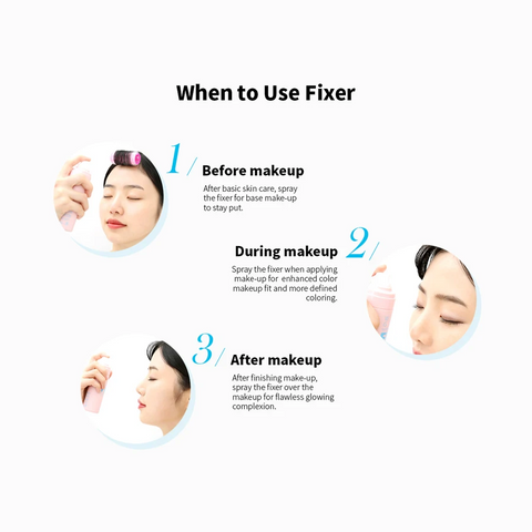 so natural Water Glow Make Up Setting Fixer