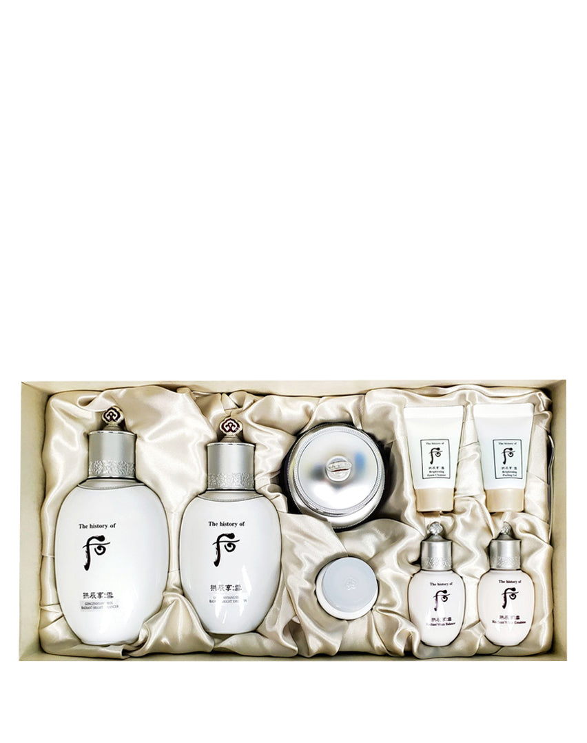 The History of Whoo Gongjinhyang Seol Radiant White 3pcs Set