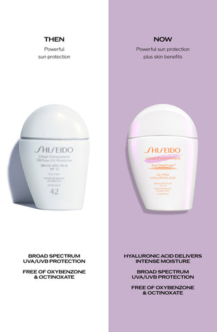 Shiseido Urban Environment Sun Dual Care Oil-Free with Hyaluronic Acid SPF 42, 30mL