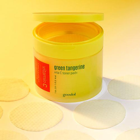 goodal Green Tangerine Vita C Toner Pad Plus