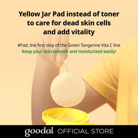 goodal Green Tangerine Vita C Toner Pad Plus
